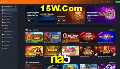 Slots com jackpots e giros grátis na na5